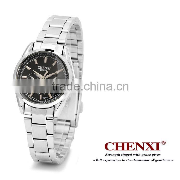 Gift Item Couple Lover Wrist Watch Fashion Quartz Japan Movt Quartz Couple Lover Wrist Watch