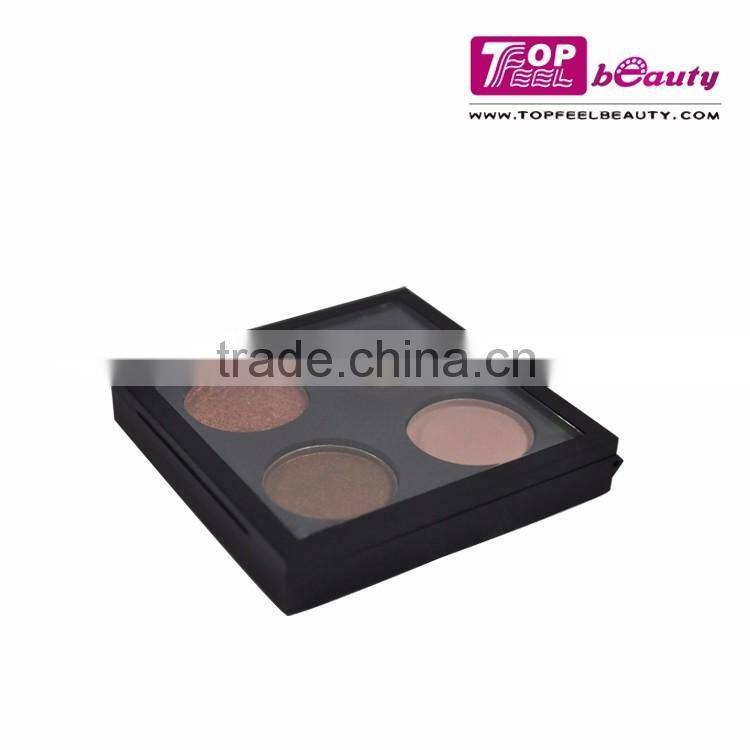 9 Colors OEM eyeshadow makeup palette with clear window container