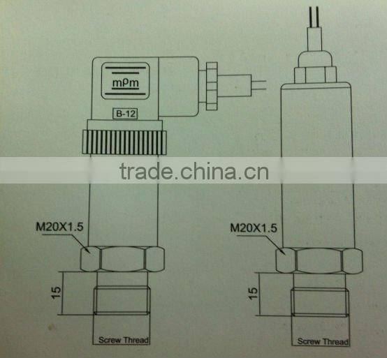 PCM300 silicon Pressure Transmitter