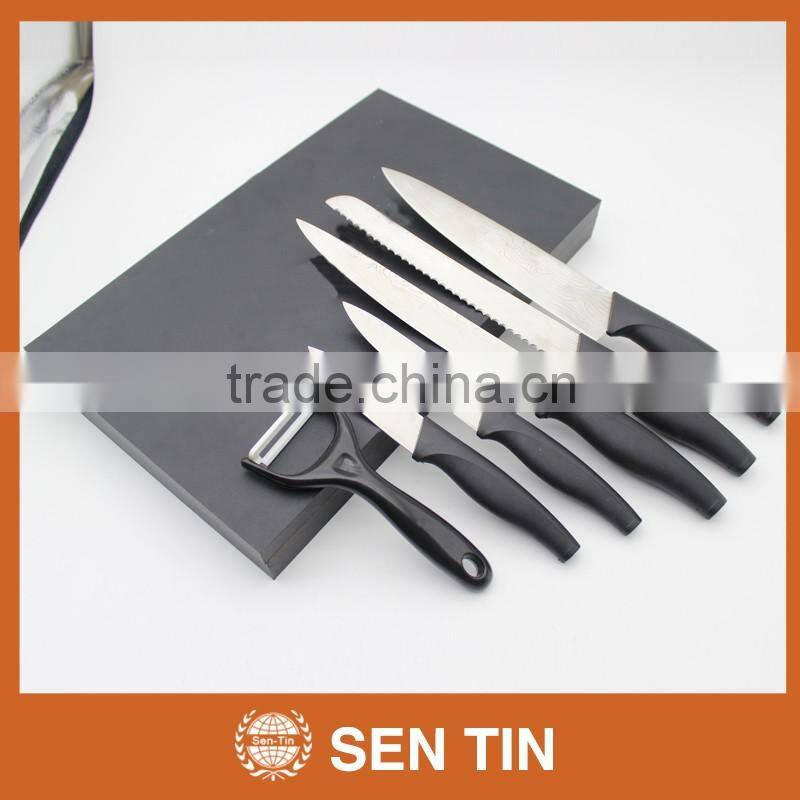 Professional High Quality 6Pcs Knife Set With Box
