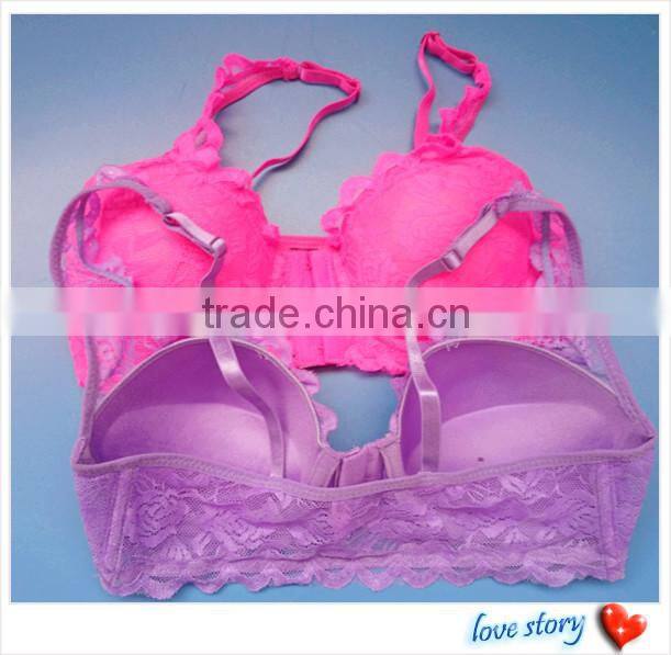 Fashion Front Closure Lace Bras