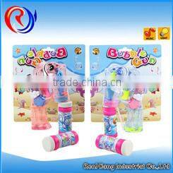 Light and music soap bubble water gun bubble