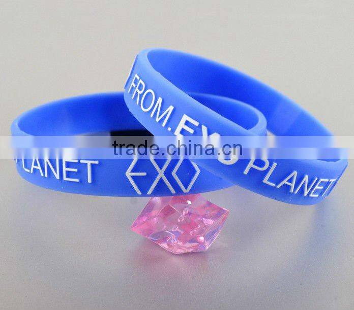 Most popular silicone slap bracelets promotion gift