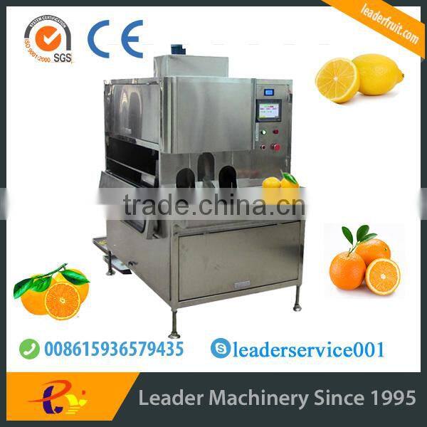 Leader middle fruit peeling machine for dichroa pomelo, orange, lemon