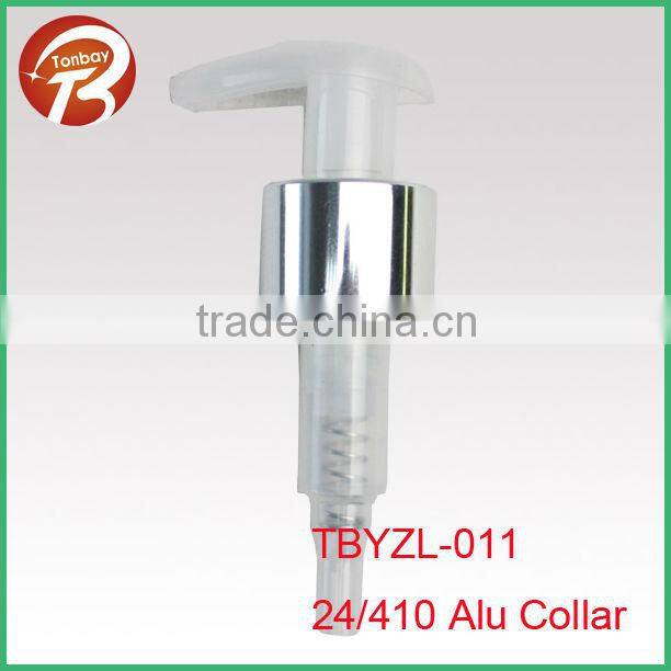 24/410 Lotion pump with aluminum collar TBYZL-0011