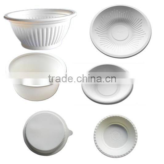 Bioplastic disposable colorful yogurt spoon cornstarch tableware