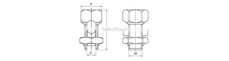 TJ Copper Bolt Cable Connectors