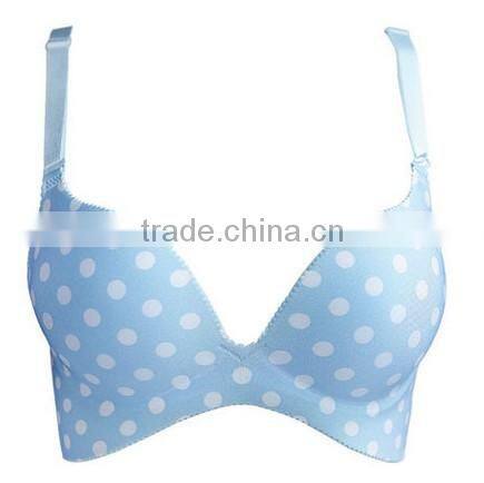Fashion Push Up function Ladies Spot Sexy Bra Set