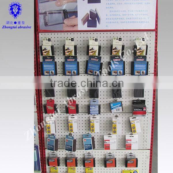 Gray high densuty foam sanding sponge or sanding block