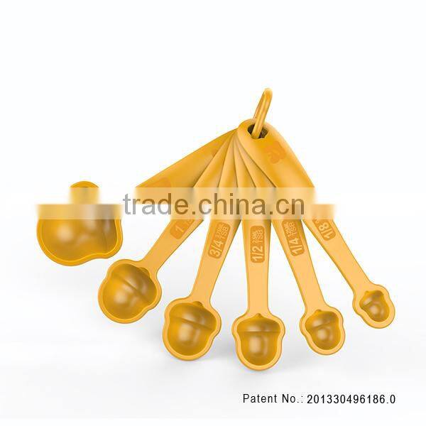Pinecone Shape Plastic Measuring Spoon Set