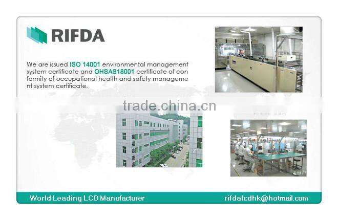 STN blue negative lcd display screens for cars