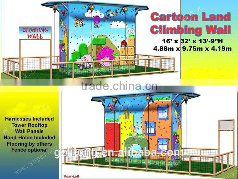 Best Outdoor Sports For Kids Adjustable Rock Climbing Wall 7-11B