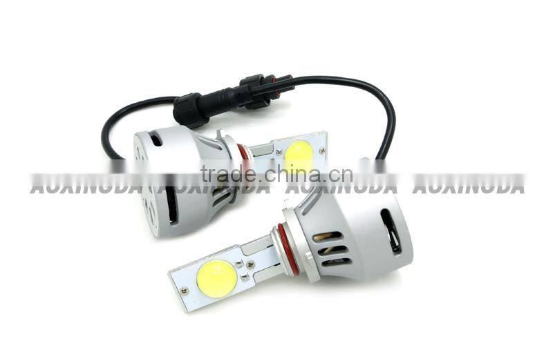 2014 the newest and most reliable car LED headlight 6400LM 9005