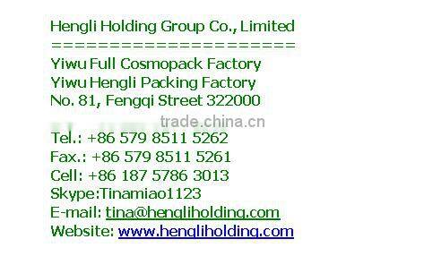 Factory sale Plastic shampoo bottle design package