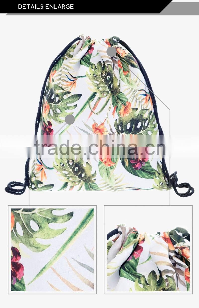 China Suppliers Hot Sale Aztec 3D Sublimation Drawstring Bag in Taobao