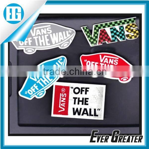 Custom clear vinyl sticker skateboard decals sticker design clear stickers branded sticker