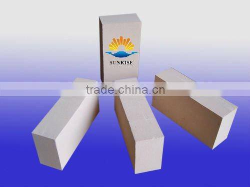 High alumina light weight insulating firebrick