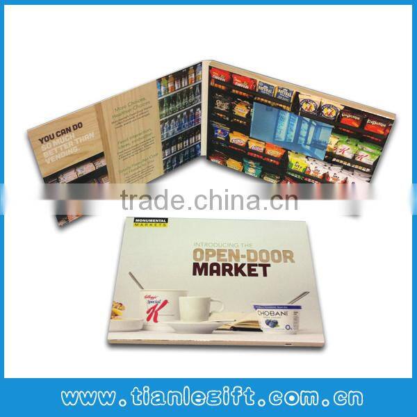 4.3 inch Video greeting card ,video card, video book with camare