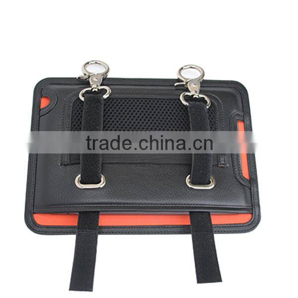 Personalised leather cases for ipad mini, car headrest case for ipad mini