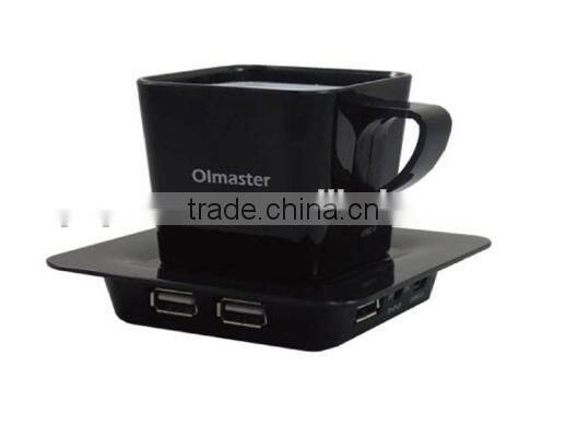 Promotional Gift USB 3.0 HUB with Card Reader Combo with LED Logo