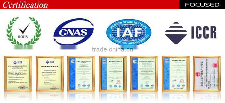 PVC Smart Card 5542 Chip Writable Card Contact Plastic PVC RFID Card