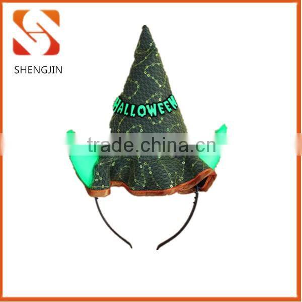 SJ-L1629 Party decoration witch hat Halloween headband