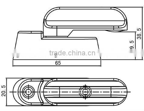 T Handle Lock,Casement Window Lock,Sash Jammer