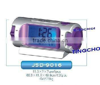 digital talking chime alarm clock with calendar