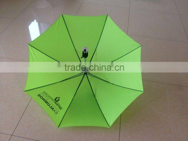 Logo Branded Auto Open Aluminum Stick Umbrellas