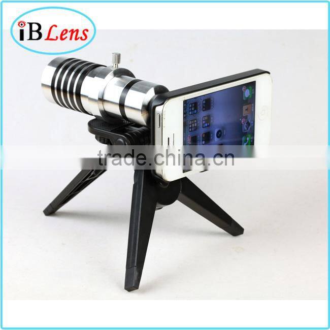 12x optical zoom telescope lens for Smartphone camera