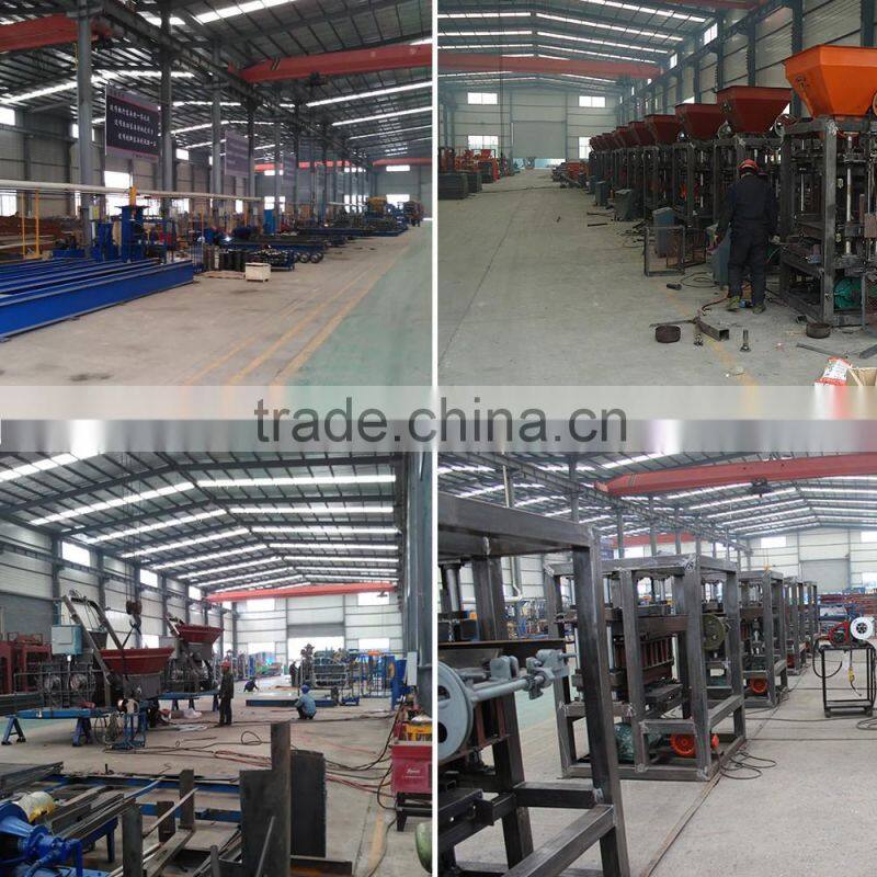 Automatic QT4-15 block making machine hydraulic block making machine for sale