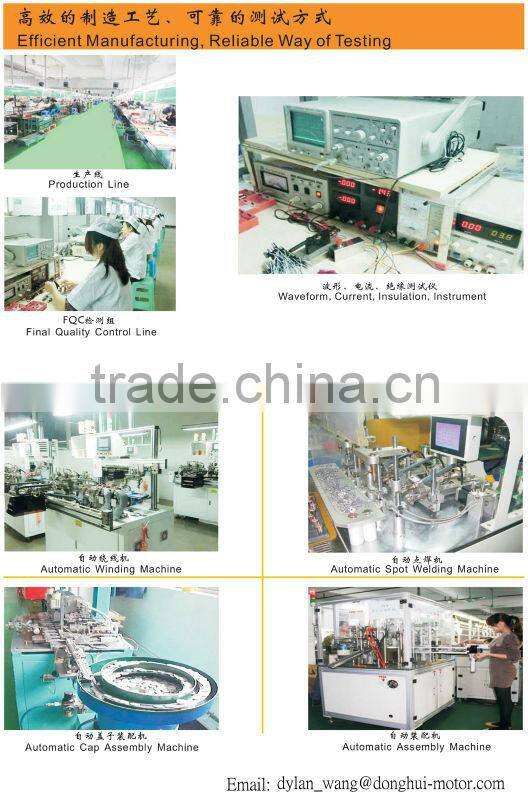 DC Worm Gear Motors for actuator