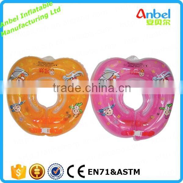 Swimming Protection Water Fun Inflatable Swim Trainer Baby Neck Ring with Handles