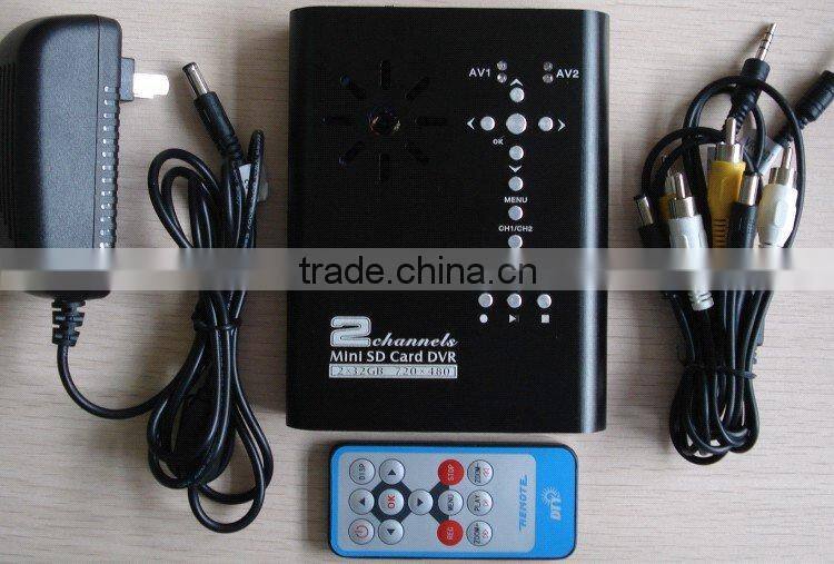 2 ch mini dvr- car dvr/ bus dvr
