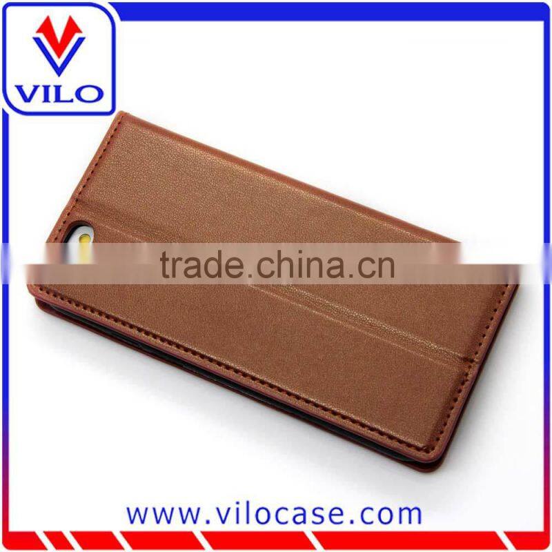 card holder Combo color Leather flip case for iphone 6s with window