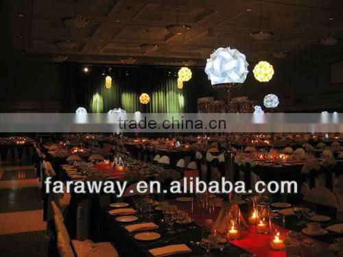 Self-assembling DIY plastic lamp