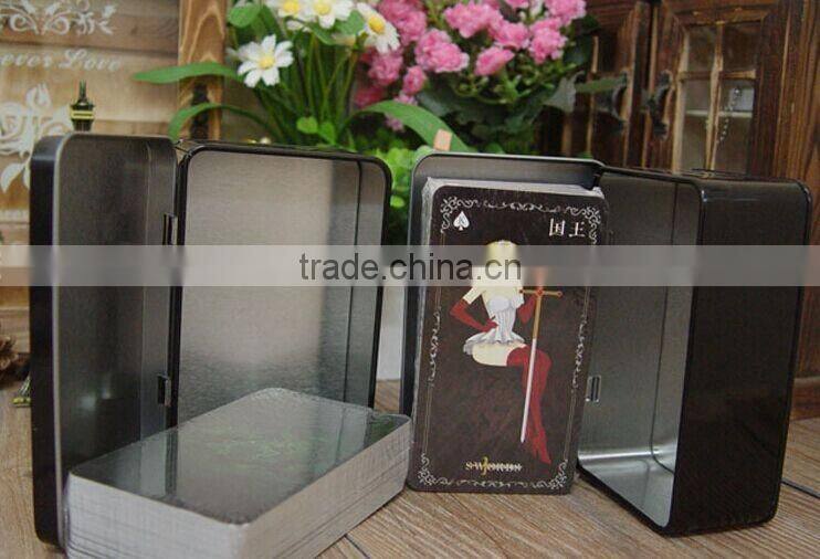 Waterproof custom casino paper printed poker plastic playing card,Glossy Lamination bird playing cards ---DH20744