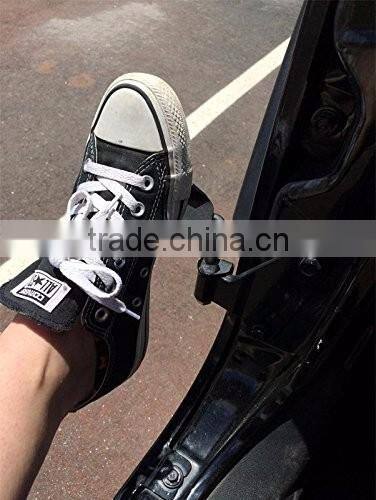 A Pair of Foot Pegs For 2007-2016 Jeep Wrangler JK & Unlimited Black