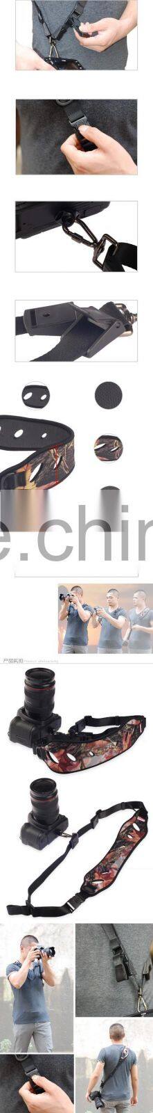 Quick Strap Decompression Absorption D-SLR Camera Shoulder Strap Grip LY-104U