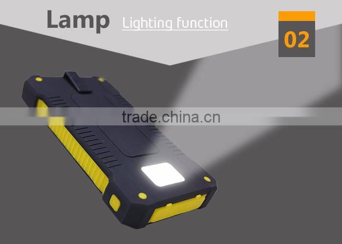 HC-S03 2016 products solar power bank charger for cell phones smartphones