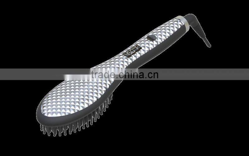 2016 New Style Hair Straightening Brush Comb Electric Straight Brush