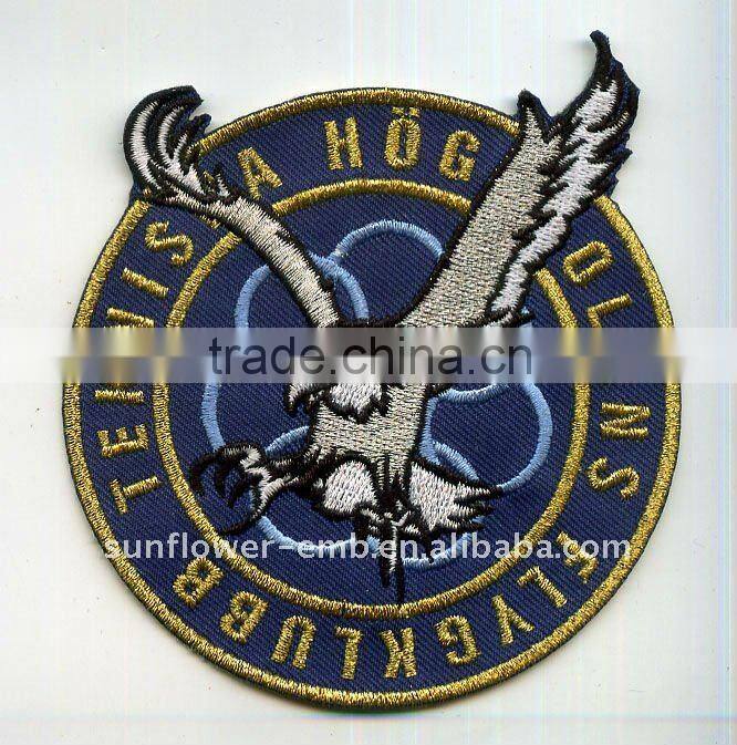 Hot Sale SuperMan Embroidery Patch/custom embroidery patch