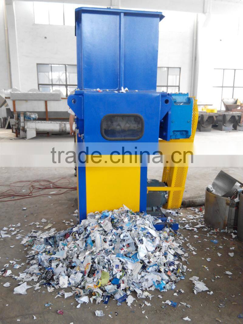 industrial paper shredder for waste paper plastic wood