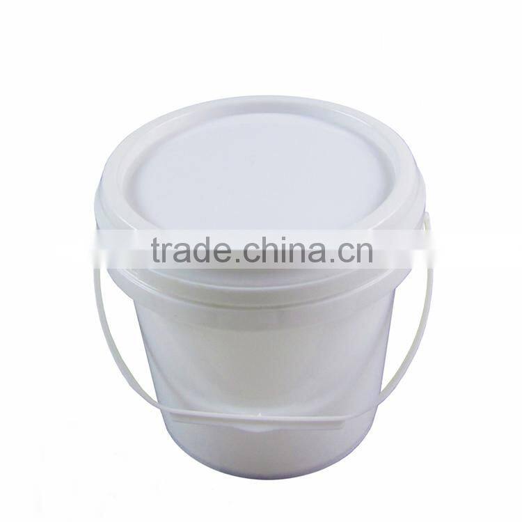 2L small plastic paint pail bucket with lid