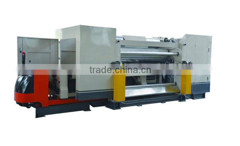 Fast Roller Changing 405mm OD Carton Board Corrugation Machine