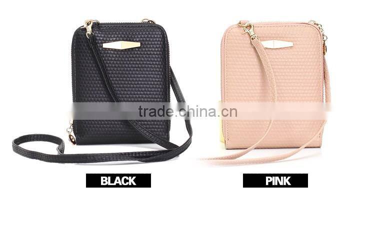 high quality black leather shoulder strap bag men manufacturer