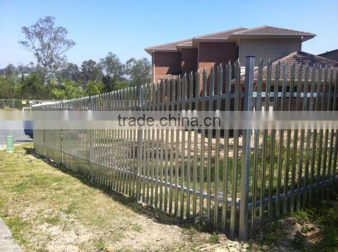 Factory directly sale modern european style garden palisade fence