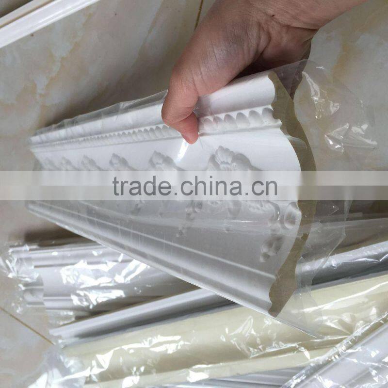 2016 modern house decoration materials pu moulding and corner for different types polyurethane moulding