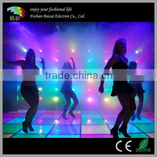 interactive led dance floor BCR-001F