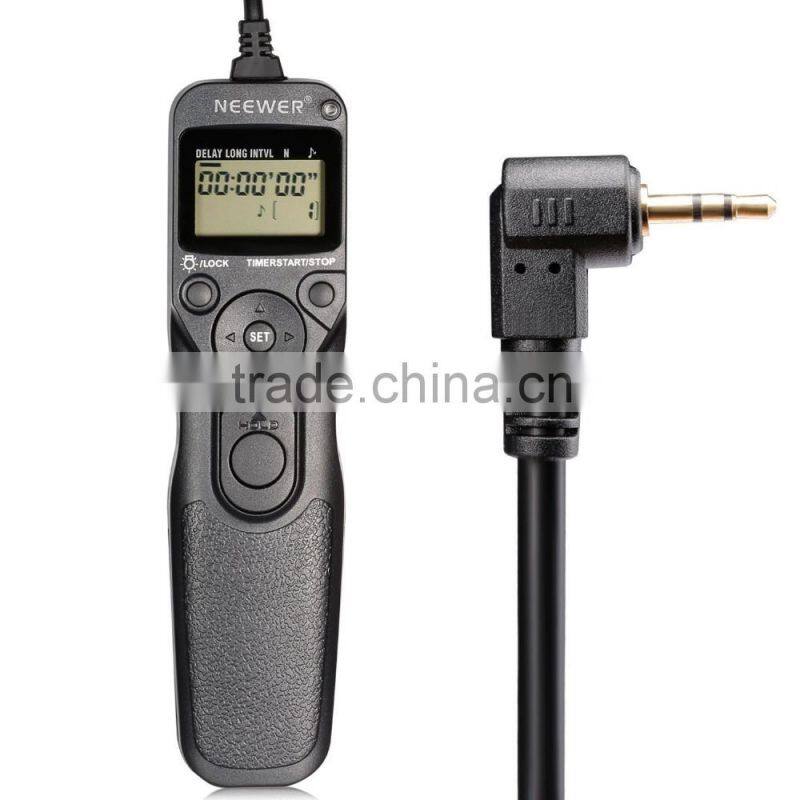 LCD Timer Shutter Release Remote Control for Canon 700D/T5i, 650D/T4i, 550D/T2i, 500D/T1i, 350D/XT, 400D/XTi, 1000D/XS, 450D/XSi